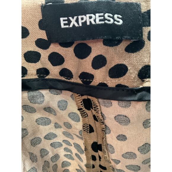 Express Brown Sailor Shorts - Size 6 - Picture 3 of 4